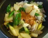 豚バラ大根と葱☆生姜甘辛味噌炒め作り方4写真