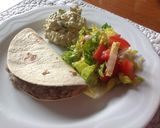 トルティーヤと豆ペーストでメキシカン作り方9写真