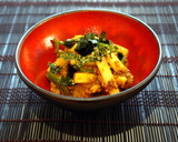長芋と挽肉のカレー炒め♬作り方5写真