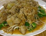 簡単なのに豪華で激安!豚ともやし炒め♪作り方5写真