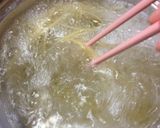 優しい味わい♪白菜と明太子豆乳スープスパ作り方5写真