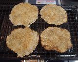 (∵)屋：醤油香ばしい♪おこげせんべい作り方5写真
