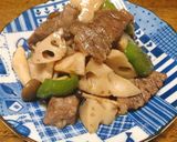 牛肉と蓮根のコロコロ炒め作り方6写真