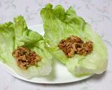 納豆レタス巻き作り方3写真