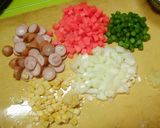 カレーピラフ作り方1写真