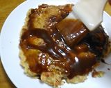 豪快！豚ステーキ肉でお好み焼き作り方11写真