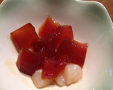 《簡単♪小鉢》マグロと帆立のめかぶのっけ作り方4写真
