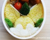 ポケモン　フォッコ＊キャラ弁作り方4写真