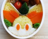 ポケモン　フォッコ＊キャラ弁作り方6写真
