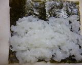 細巻き(いわしの甘露煮・青しそ・梅)作り方2写真