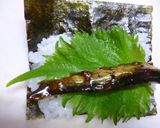 細巻き(いわしの甘露煮・青しそ・梅)作り方4写真