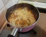☆かぼちゃと玉ねぎのゴマ味噌汁☆作り方1写真