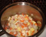 野菜たっぷり！食べる豆乳スープ作り方3写真