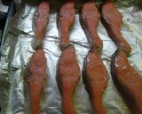 鮭のオーブン焼き〈卵グラタンソース〉♪作り方4写真