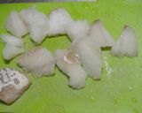 カップスープで簡単白身魚のチーズ焼き作り方1写真