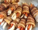 簡単☆余り野菜で肉巻き作り方2写真