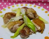 簡単やみつき☆鶏肉とネギのうま塩焼作り方5写真