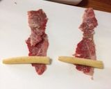 絶品簡単ジューシーヤングコーン肉巻き作り方2写真