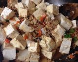鶏そぼろリメイク麻婆豆腐作り方5写真