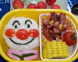 幼稚園のお弁当（６月３週目）作り方1写真