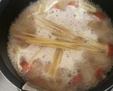 斬新クラゲ型味噌パスタ♪作り方3写真