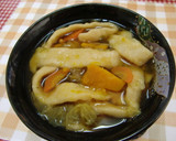 ★白菜とかぼちゃの＊ほうとう風煮込み＊♪作り方6写真