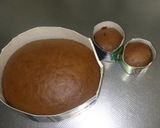リラックマの簡単チョコケーキ作り方6写真