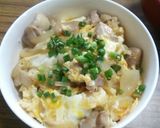 ご当地丼★比内地鶏親子丼 in秋田県作り方4写真