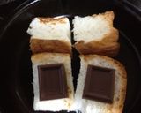 焼いても!トロりん♪チョコサンドパン♫作り方3写真