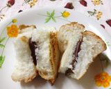 焼いても!トロりん♪チョコサンドパン♫作り方5写真