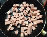 シャキッとレタスにゴマ風味 簡単スパム丼作り方1写真