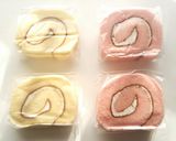 超簡単お菓子の家♪春のロールケーキハウス作り方1写真