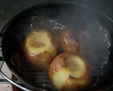 コクある味醂で りんごの丸焼き！作り方8写真