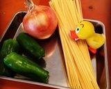 カレーリメイクパスタ♪作り方1写真