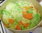 茹でキャベツと人参のサラダ！カレー風味作り方3写真