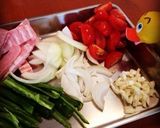 カレーリメイクパスタ♪作り方4写真