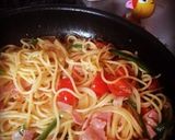 カレーリメイクパスタ♪作り方10写真