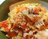 豚バラ×白菜×トマトのからめ味噌ラーメン作り方10写真