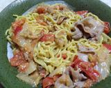 豚バラ×白菜×トマトのからめ味噌ラーメン作り方11写真