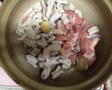 モツ&鶏のチゲ鍋☆シメのラーメン作り方1写真