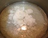 ゴロゴロ鶏のポカポカ雑炊作り方3写真