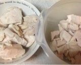 ゴロゴロ鶏のポカポカ雑炊作り方7写真