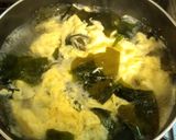 ワカメと玉子の中華スープ作り方4写真