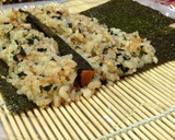 節分飾り海苔巻き✴︎鬼くんとおたふく作り方5写真