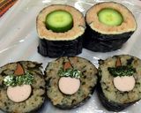 節分飾り海苔巻き✴︎鬼くんとおたふく作り方14写真