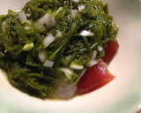《簡単♪小鉢》マグロと帆立のめかぶのっけ作り方5写真