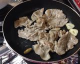 簡単！豚肉のにんにくおろしポン酢炒め作り方4写真