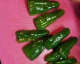 黒酢入り！豚とピーマンの中華風甘辛煮作り方1写真