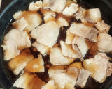 黒酢入り！豚とピーマンの中華風甘辛煮作り方5写真