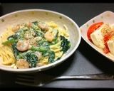 鮭とほうれん草のクリームパスタ♡作り方10写真